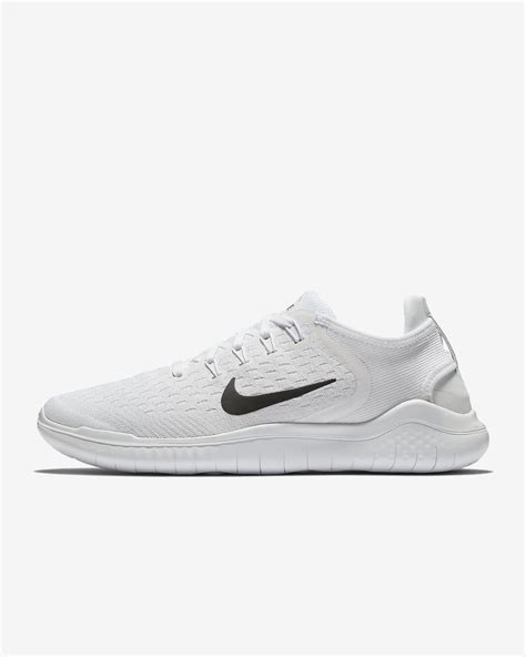 Nike rn white shoes